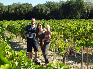 Adopt a vine gift and personalised bottles of biodynamic wine