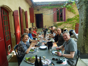 Wine tasting experience and lunch at a biodynamic Cotes du Rhone winery
